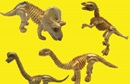 恐竜発掘キット作り